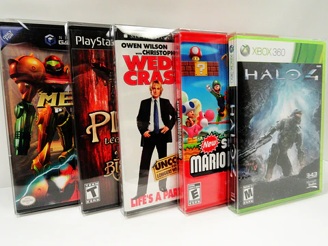 Protector PET para Juego DVD / PS2 / WII / WIIU / XBOX / GameCube
