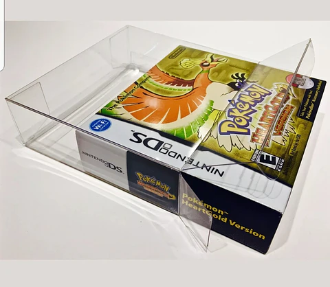 Protector PET para Caja de Juego Pokemon Heartgold / Soulsilver Nintendo DS
