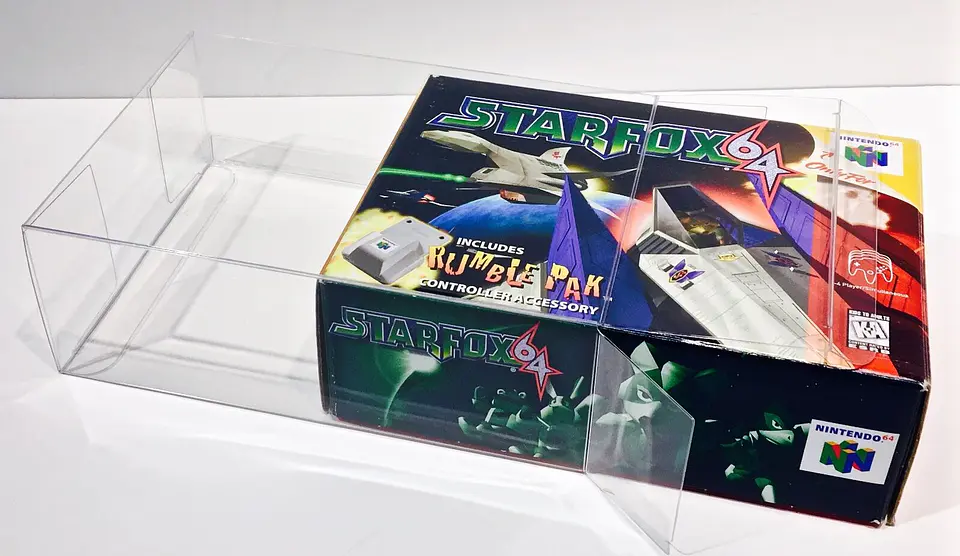 Protector PET para Caja de Juego StarFox / Hey You Pikachu N64 1