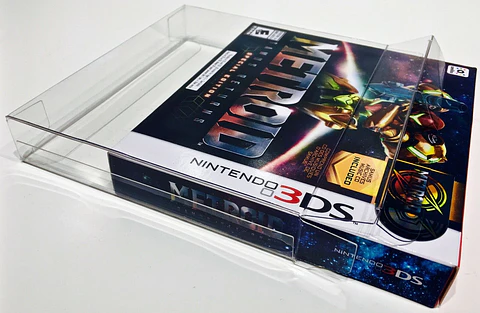 Protector PET para Caja de Juego Metroid Samus Returns Special Edition Nintendo 3DS