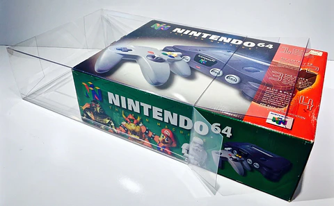 Protector PET para Caja de Consola Nintendo 64