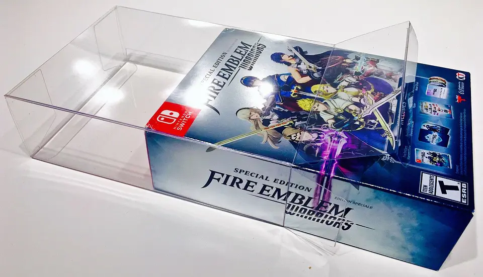 Protector PET para Caja de Juego Fire Emblem Warrios Special Edition Switch 1