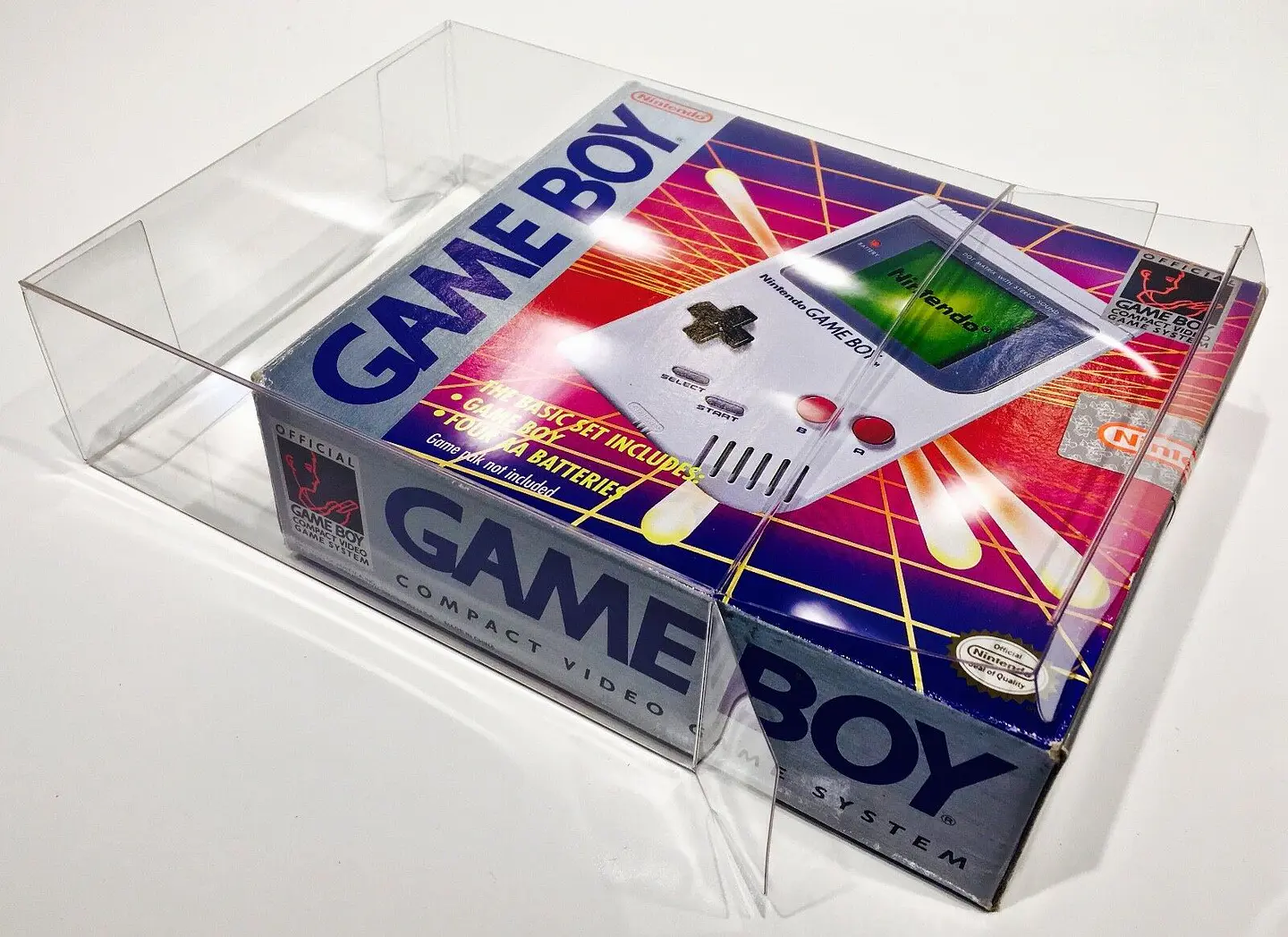 Protector PET para Caja de Consola GameBoy Original (Pink / Purple) 1