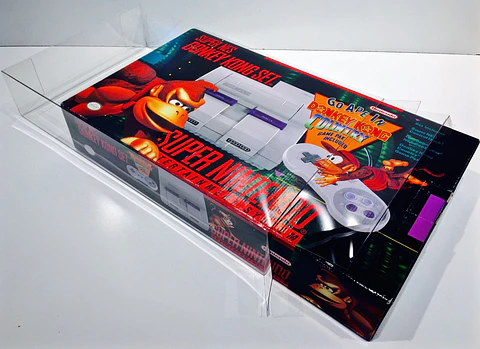 Protector PET para Caja de Consola Super Nintendo Super Set