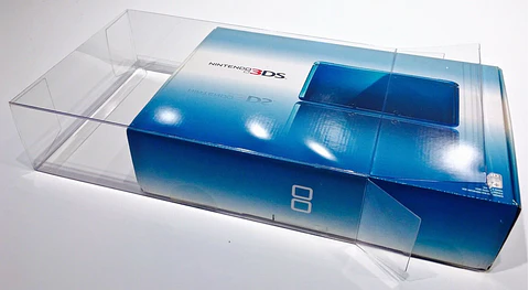 Protector PET para Caja de Consola Nintendo 3DS