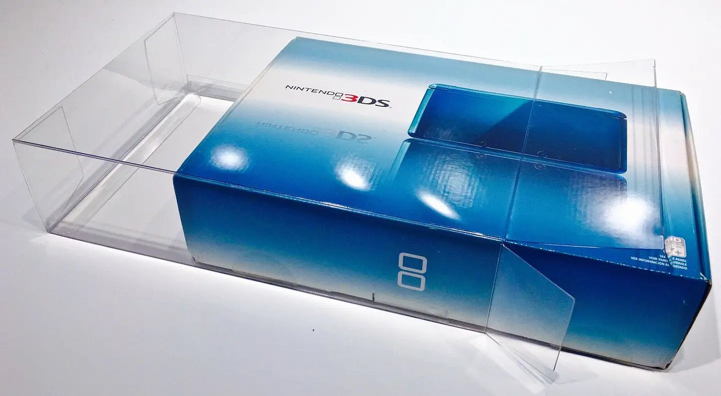 Protector PET para Caja de Consola Nintendo 3DS 1
