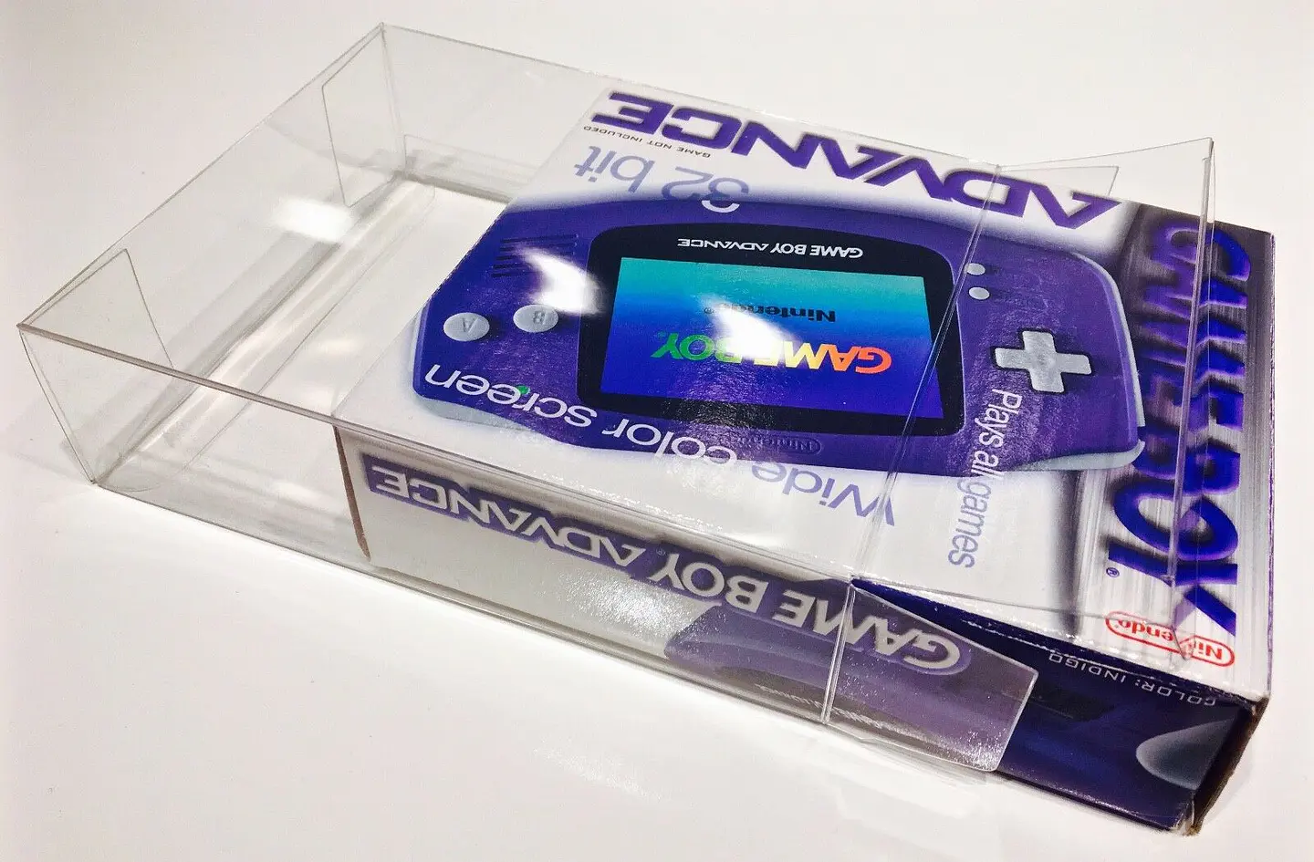 Protector PET para Caja de Consola GameBoy Advance 1