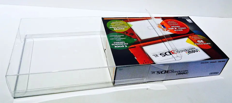 Protector PET para Caja de Consola New Nintendo 3DS XL 1