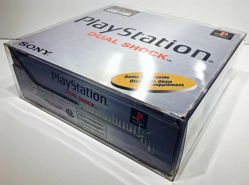 Protector PET para Caja de Consola PlayStation (Dual Shock) 1