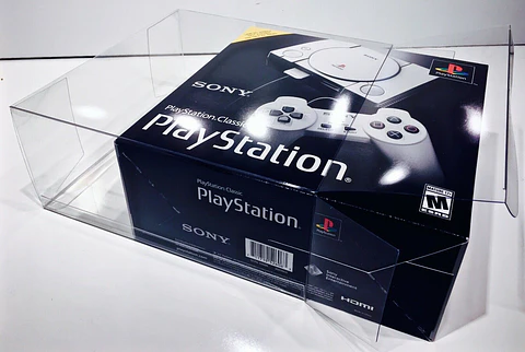 Protector PET para Caja de Consola PlayStation Classic (Mini)