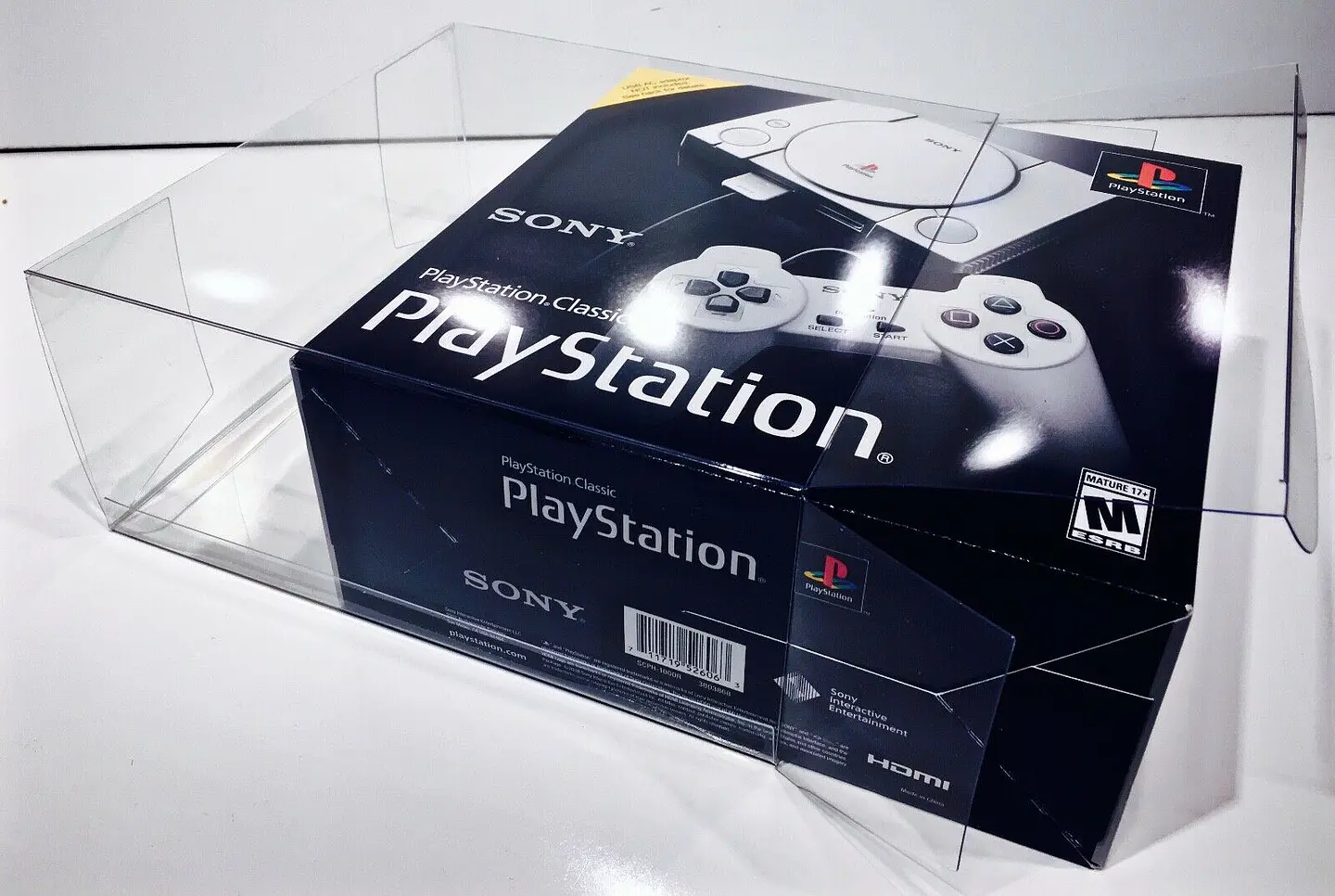 Protector PET para Caja de Consola PlayStation Classic (Mini) 1