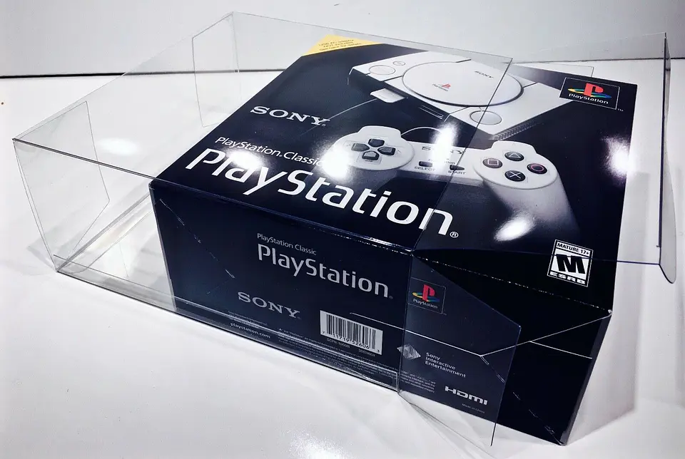 Protector PET para Caja de Consola PlayStation Classic (Mini) 1