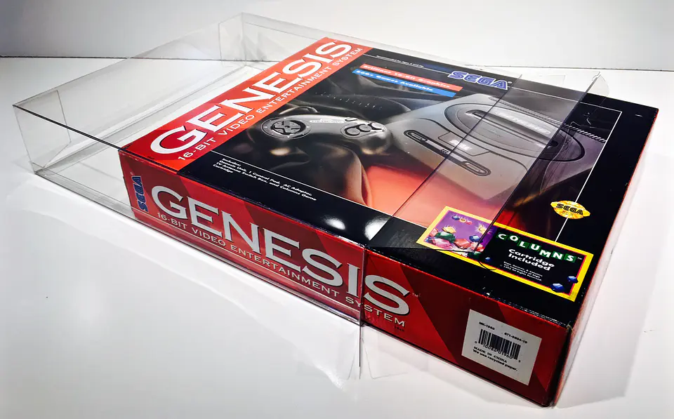 Protector PET para Caja de Consola Sega Genesis Model 2 (Size A) 1