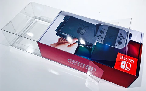 Protector PET para Caja de Consola Nintendo Switch