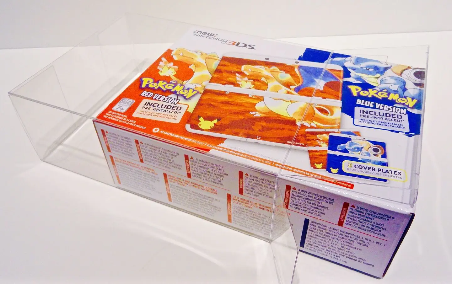 Protector PET para Caja de Consola New Nintendo 3DS Pokemon 20th Anniversary 1