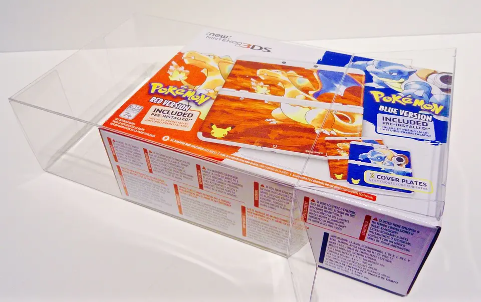 Protector PET para Caja de Consola New Nintendo 3DS Pokemon 20th Anniversary 1