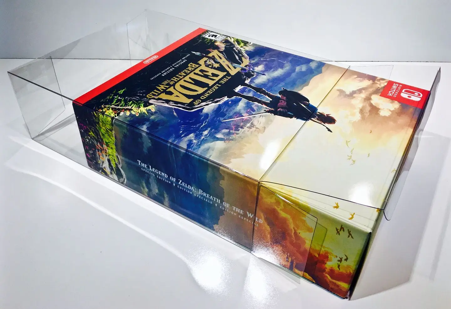 Protector PET para Caja de Juego TLOZ Breath Of The Wild Special Edition 1