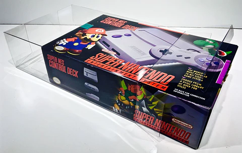 Protector PET para Caja de Consola Super Nintendo JR (Control Deck)
