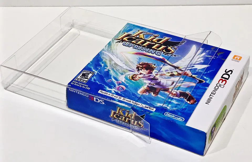 Protector PET para Caja de Juego Kid Icarus Uprising Nintendo 3DS 1