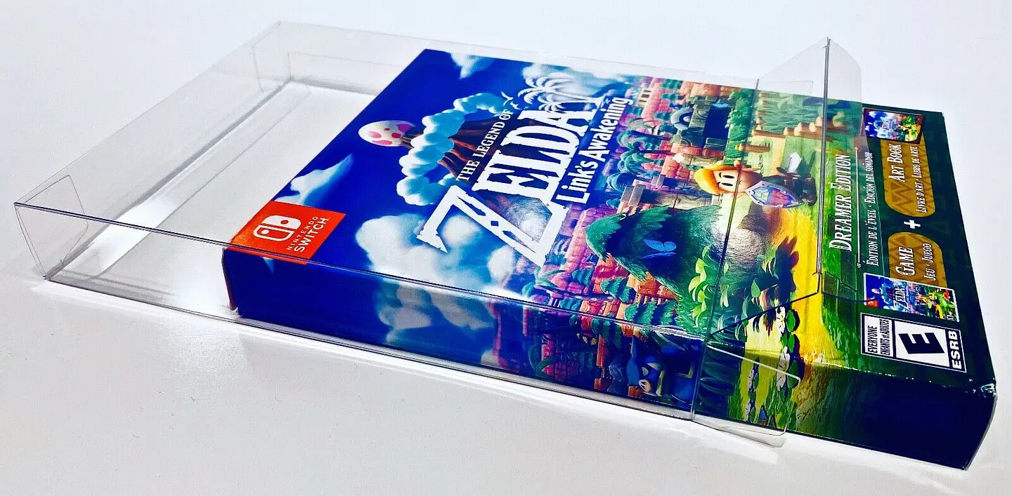 Protector PET para Caja de Juego TLOZ Link´s Awakening Dreamer Edition Switch 1