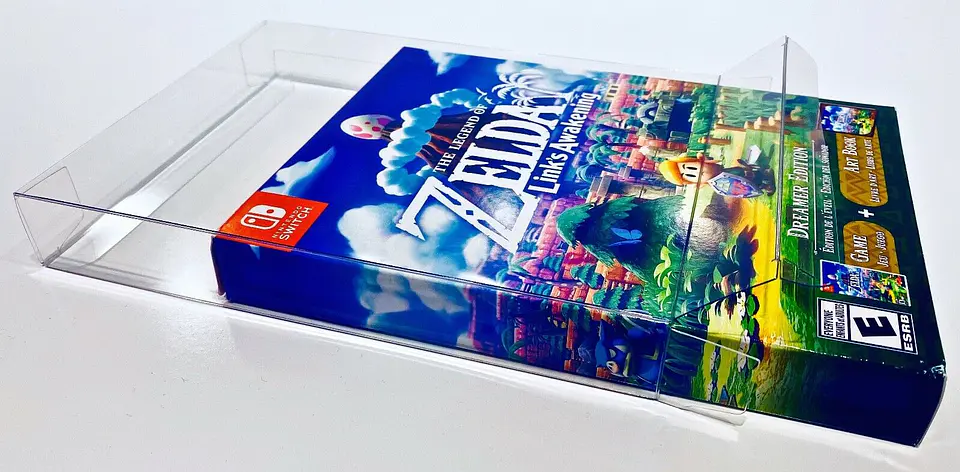 Protector PET para Caja de Juego TLOZ Link´s Awakening Dreamer Edition Switch 1