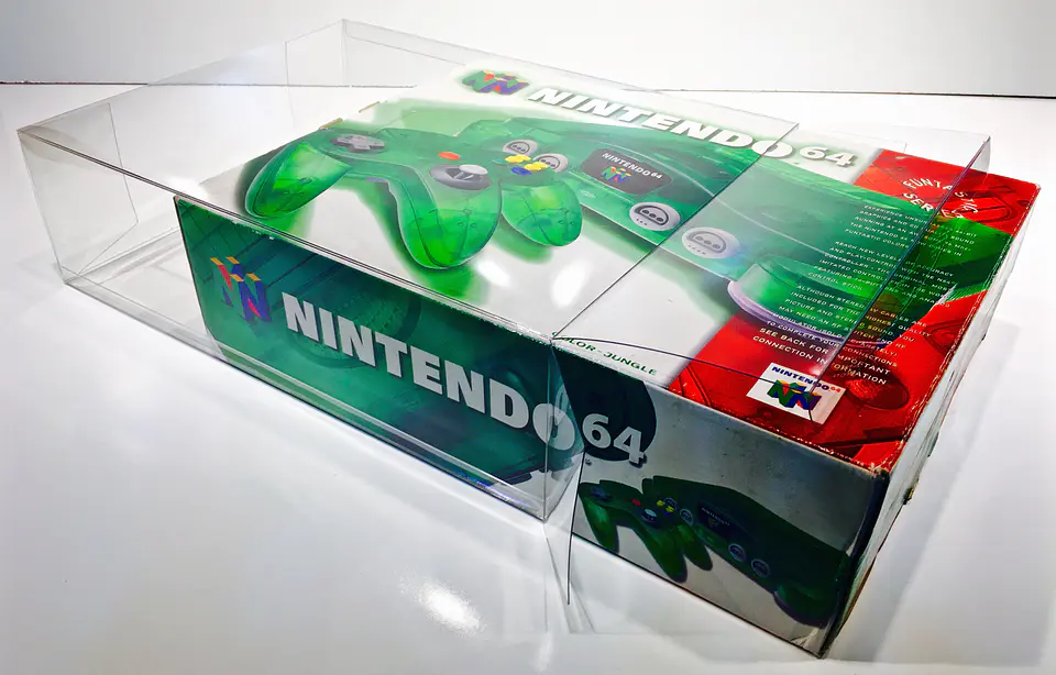 Protector PET para Caja de Consola Nintendo 64 Funtastic 1