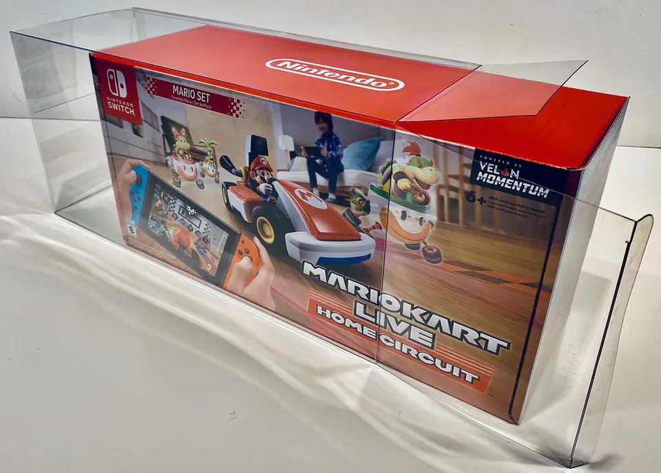 Protector PET para Caja de Juego Mario Kart Live Switch 1