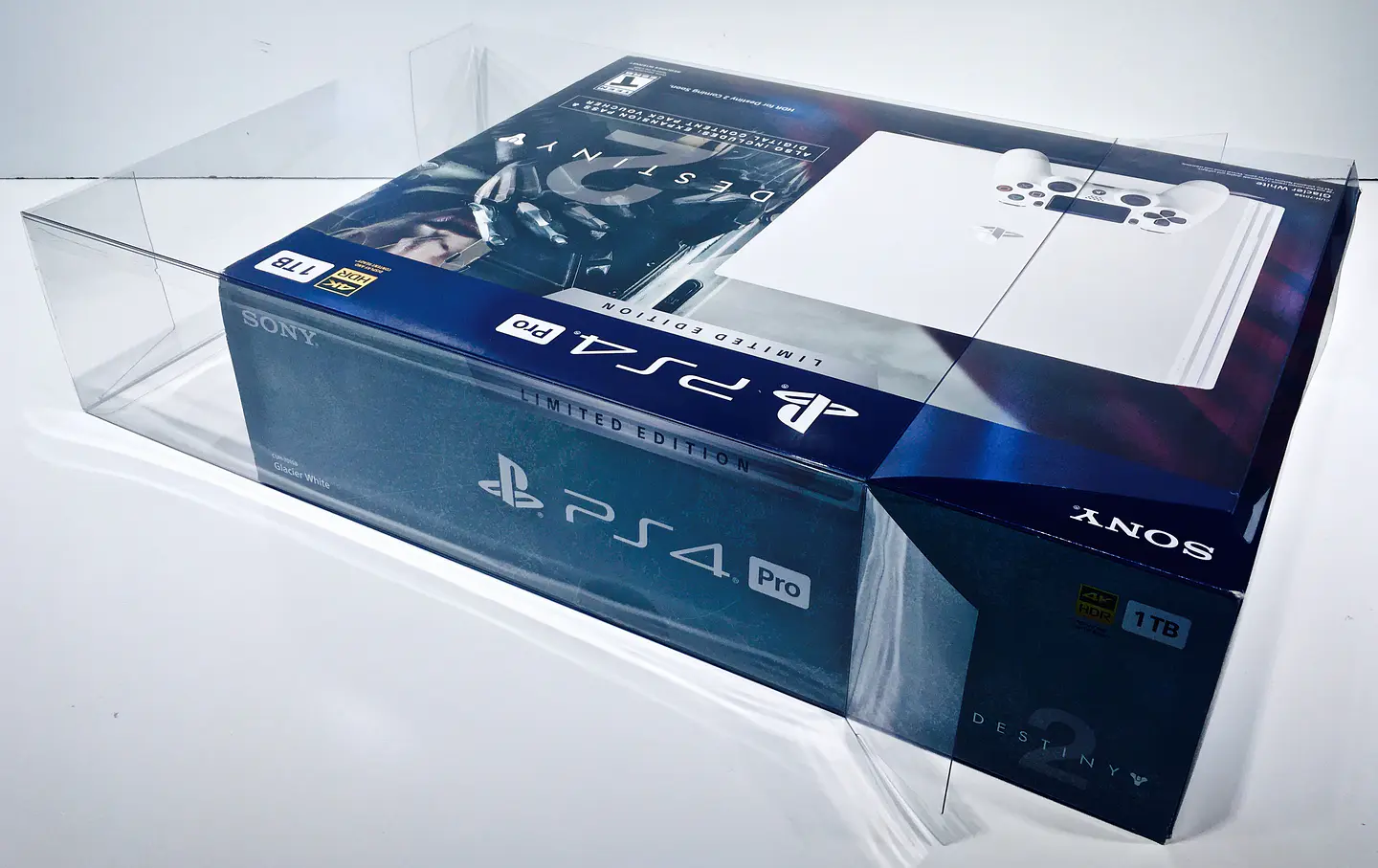 Protector PET para Caja de Consola PS4 PRO 1