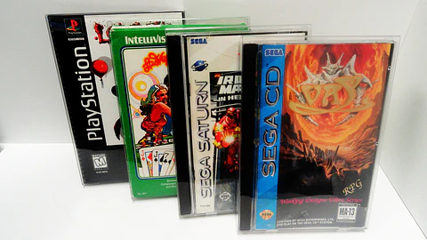 Protector PET para Juego PS1 Long Box