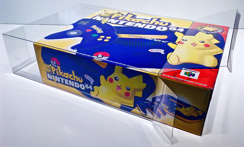Protector PET para Caja de Consola Pikachu N64