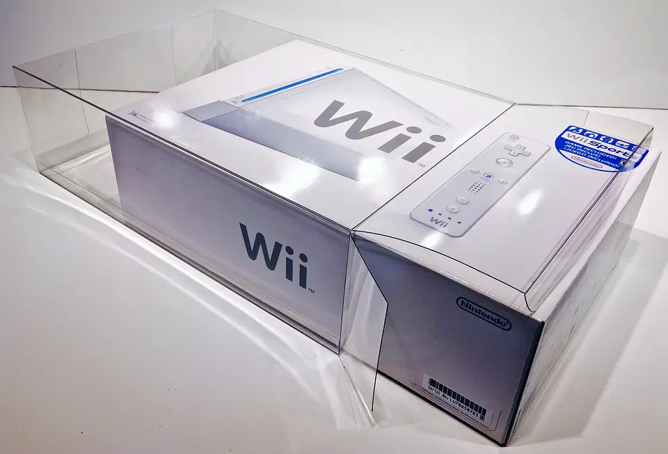 Protector PET para Caja de Consola Wii Original 1