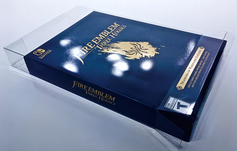 Protector PET para Caja de Juego Fire Emblem Three Houses Seasons Of Warfare Switch