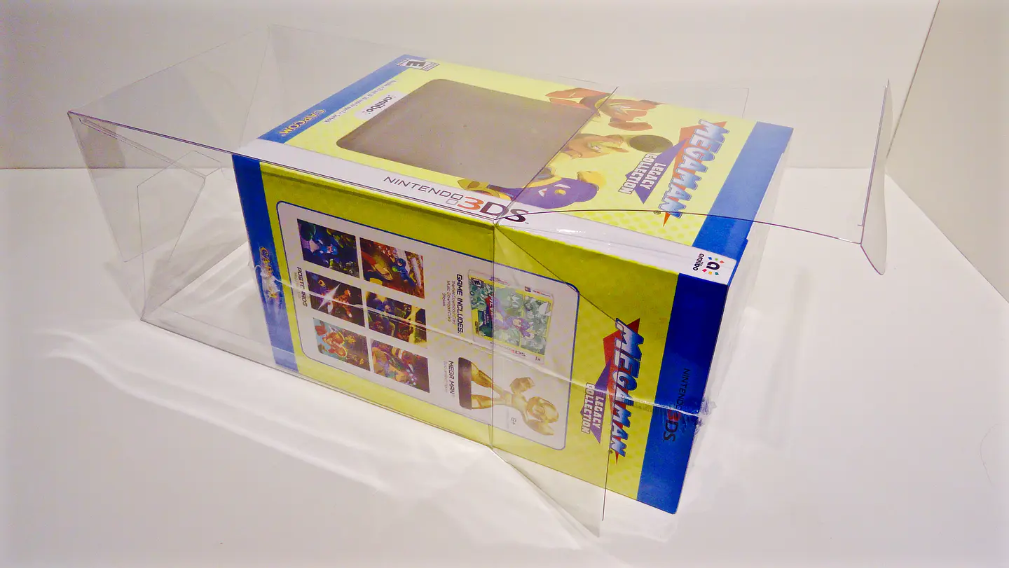 Protector PET para Caja de Juego Mega Man Legacy Collection Nintendo 3DS 1