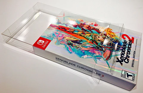 Protector PET para Caja de Juego Xenoblade Chronicles 2 Special Edition Switch