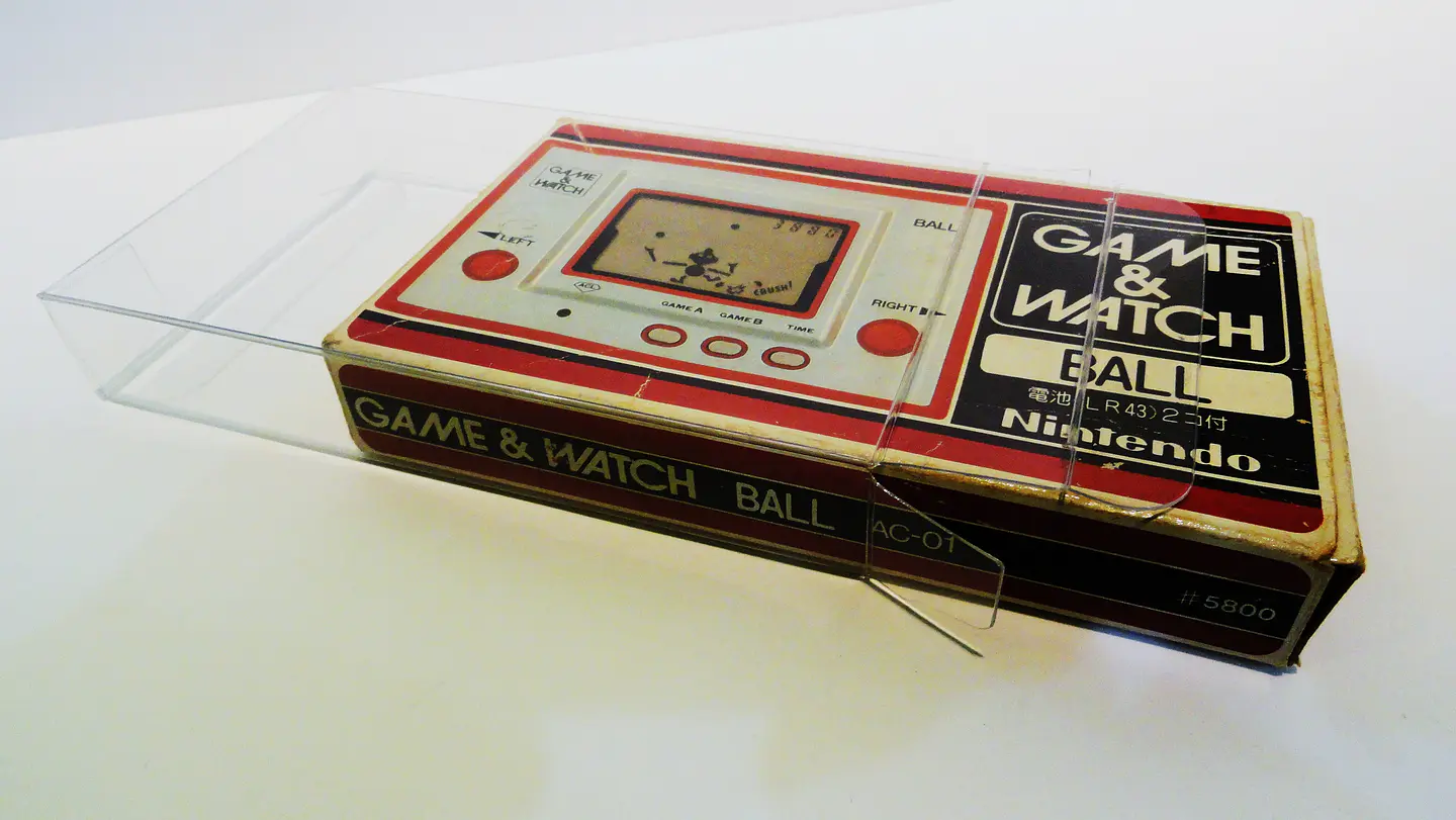 Protector PET para Caja de Consola Game & Watch Size A 1