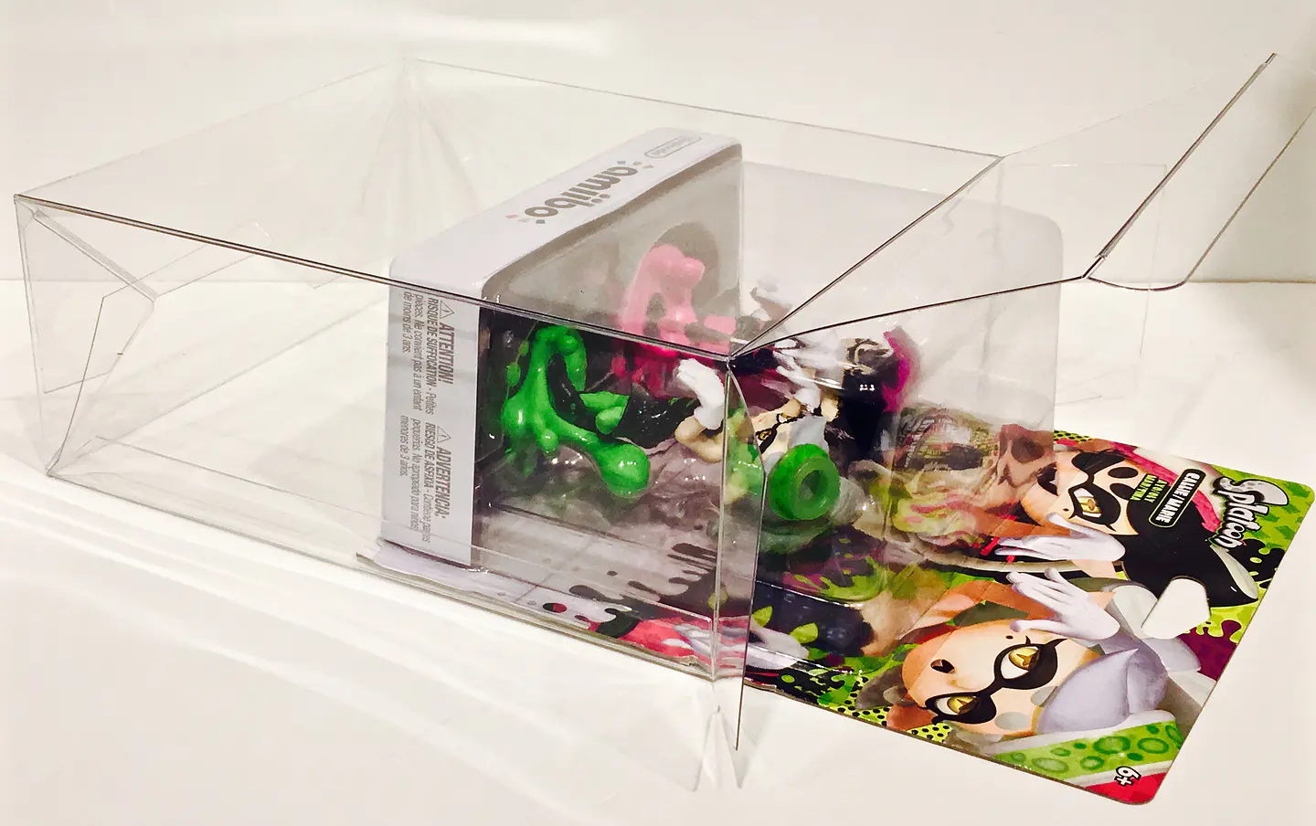 Protector PET para Amiibo 2 Pack (Zelda / Splatoon) 1