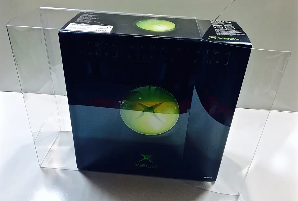 Protector PET para Caja de Consola Xbox Original 1