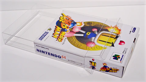 Protector PET para Juego Completo Nintendo 64 Japanese CIB