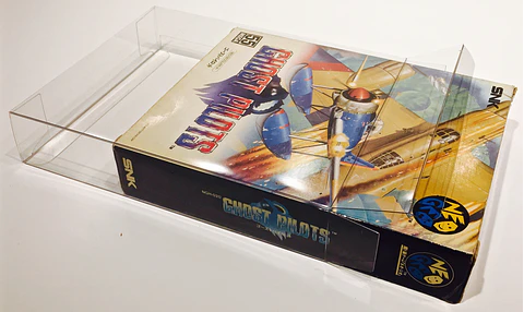 Protector PET para Juego Completo Neo Geo AES Caja de Carton CIB