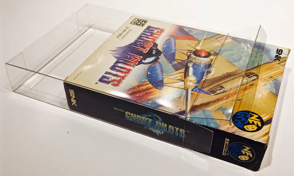 Protector PET para Juego Completo Neo Geo AES Caja de Carton CIB 1