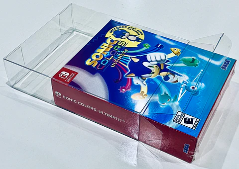 Protector PET para Juego Sonic Mania Switch