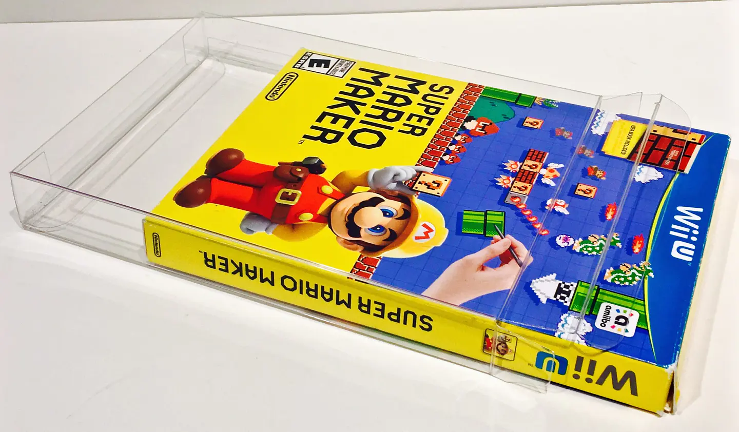 Protector PET para Juego Super Mario Maker Wii U 1