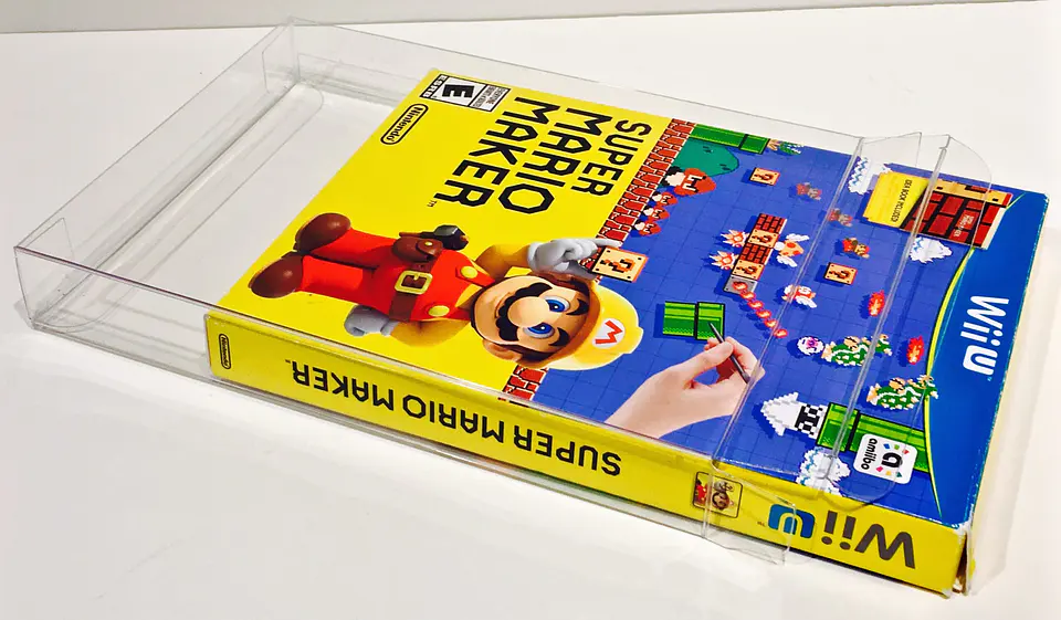 Protector PET para Juego Super Mario Maker Wii U 1