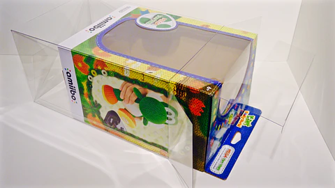 Protector PET para Amiibo Mega Yarn Yoshi