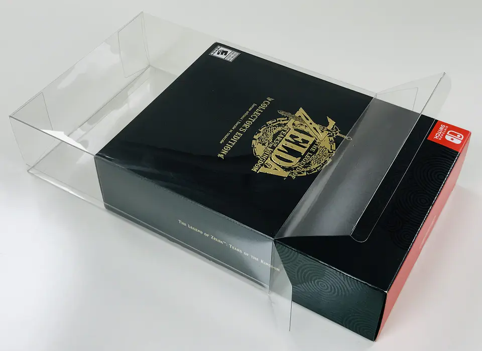 Protector PET para Caja de Juego TLOZ Tears Of The Kingdom Collector´s Edition Switch 1