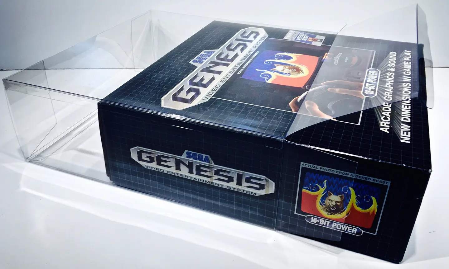 Protector PET para Caja de Consola Sega Genesis (Altered Beast) 1