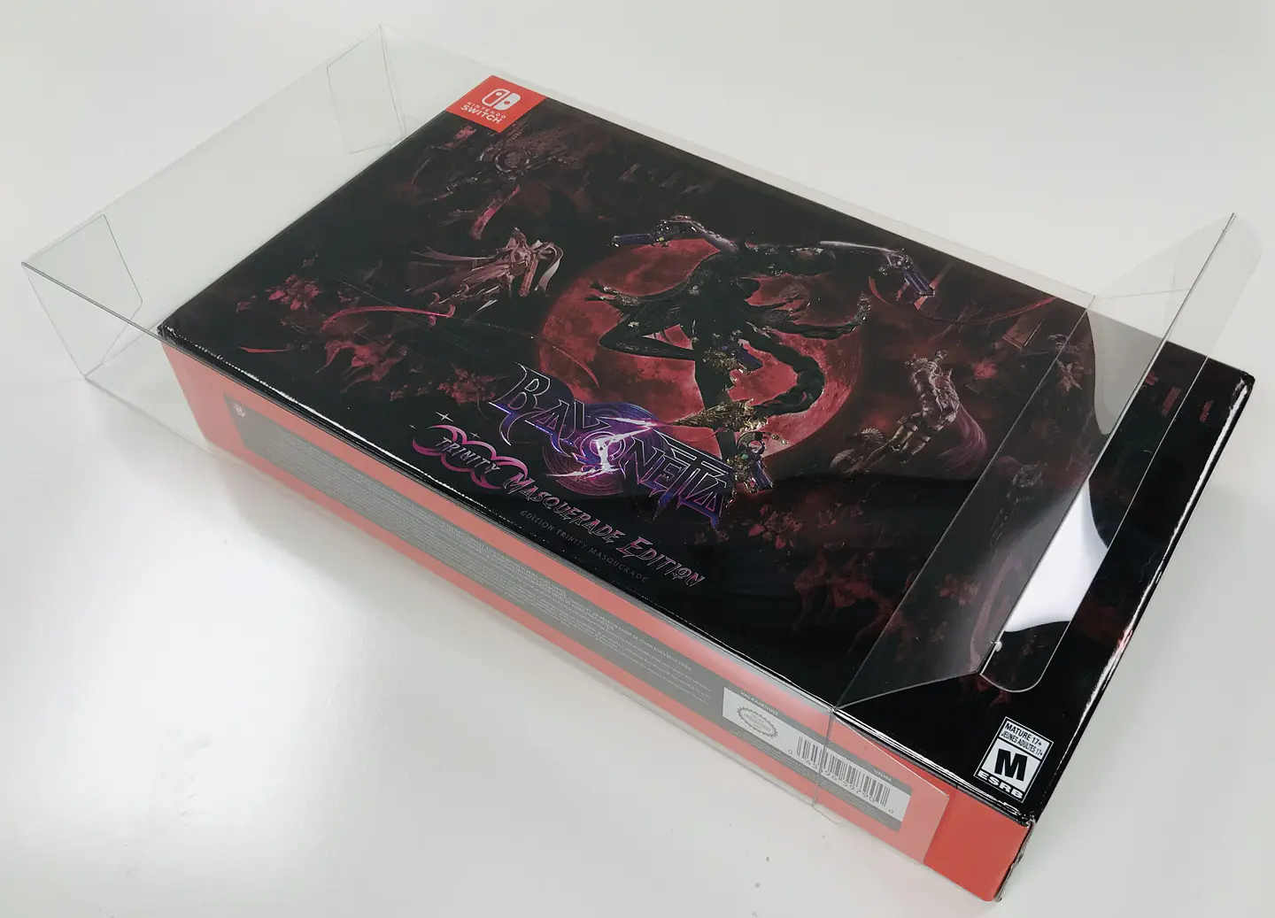 Protector PET para Caja de Juego Bayonetta 3 Trinity Masquerade Collector Edition Switch 1