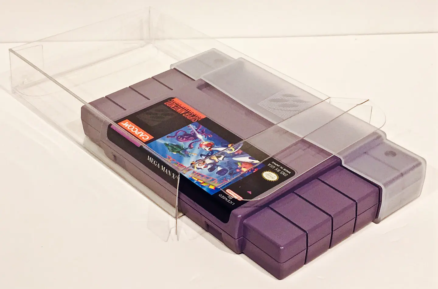Protector PET para Cartucho SNES Dust Cover 1