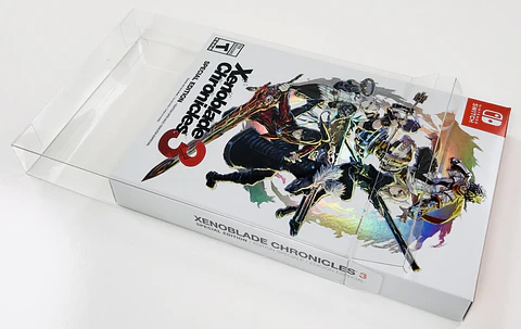 Protector PET para Caja de Juego Xenoblade Chronicles 3 Special Edition Switch