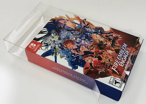 Protector PET para Caja de Juego Fire Emblem Engage Divine Edition Switch